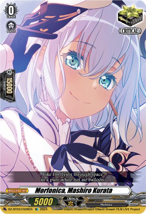 Morfonica, Mashiro Kurata (DZ-BT03/EX26EN) [Dimensional Transcendence] | Pegasus Games WI