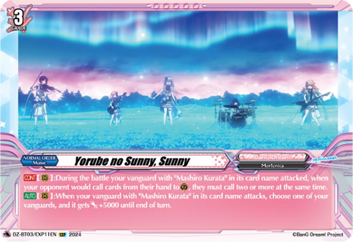 Yorube no Sunny, Sunny (DZ-BT03/EXP11EN) [Dimensional Transcendence] | Pegasus Games WI