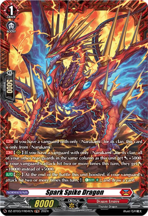 Spark Spike Dragon (DZ-BT03/FR04EN) [Dimensional Transcendence] | Pegasus Games WI