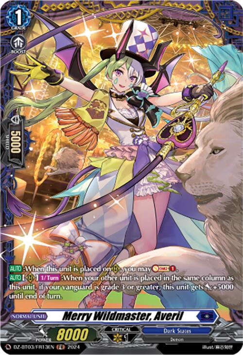 Merry Wildmaster, Averil (DZ-BT03/FR13EN) [Dimensional Transcendence] | Pegasus Games WI