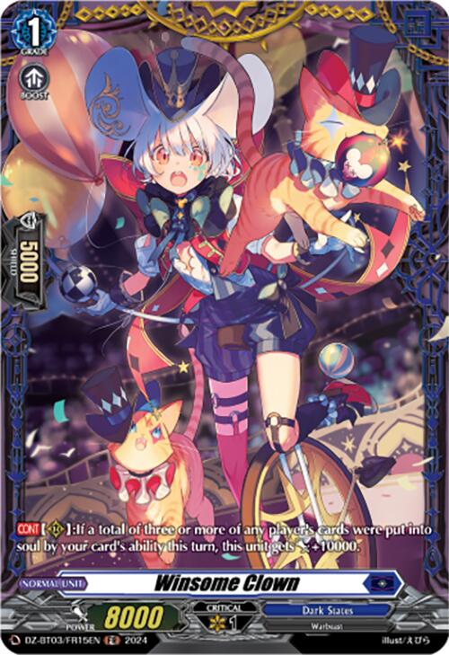 Winsome Clown (DZ-BT03/FR15EN) [Dimensional Transcendence] | Pegasus Games WI