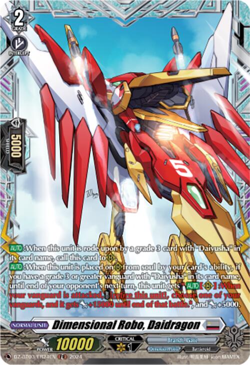 Dimensional Robo, Daidragon (DZ-BT03/FR24EN) [Dimensional Transcendence] | Pegasus Games WI