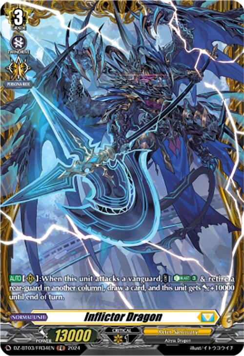 Inflictor Dragon (DZ-BT03/FR34EN) [Dimensional Transcendence] | Pegasus Games WI