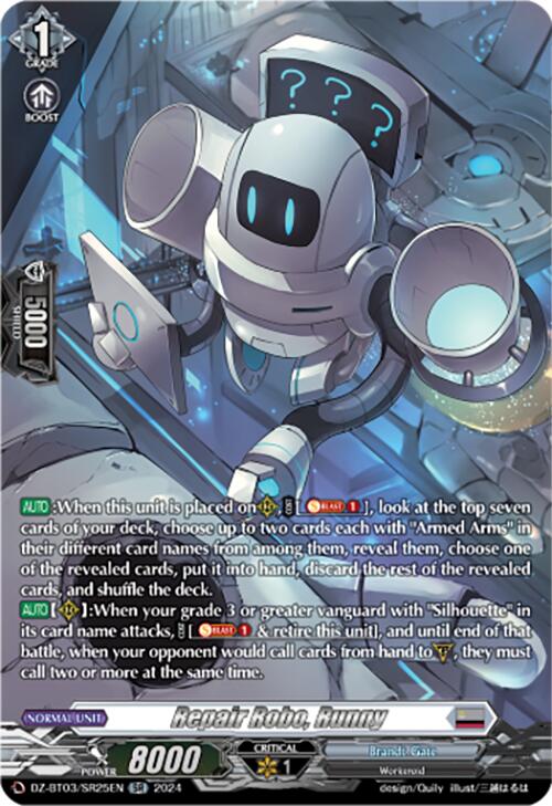Repair Robo, Runny (DZ-BT03/SR25EN) [Dimensional Transcendence] | Pegasus Games WI