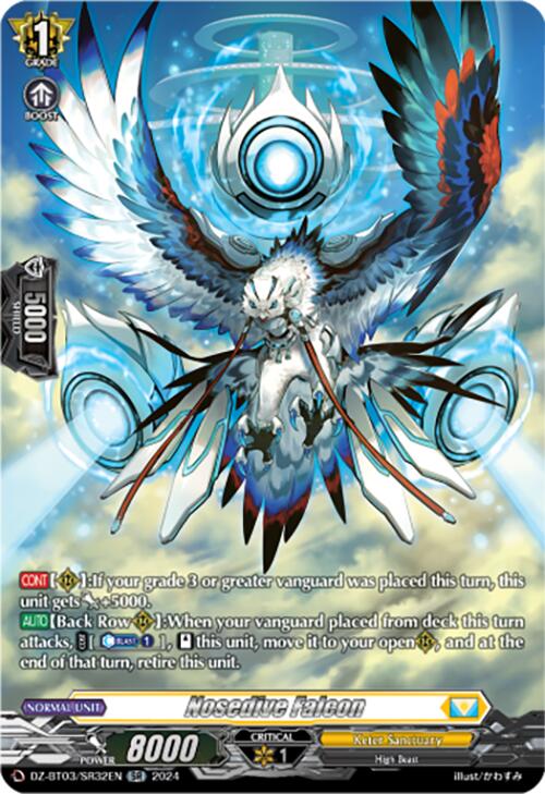 Nosedive Falcon (DZ-BT03/SR32EN) [Dimensional Transcendence] | Pegasus Games WI