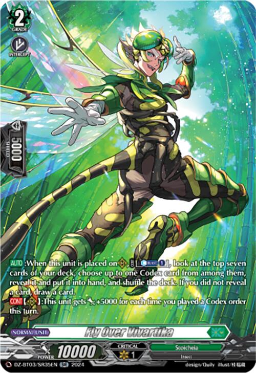 Fly Over Vivartika (DZ-BT03/SR35EN) [Dimensional Transcendence] | Pegasus Games WI