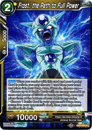 Frost, the Path to Full Power (BT7-087) [Assault of the Saiyans] | Pegasus Games WI