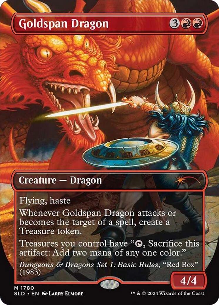 Goldspan Dragon [Secret Lair Drop Series] | Pegasus Games WI