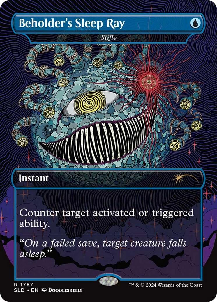 Beholder's Sleep Ray - Stifle [Secret Lair Drop Series] | Pegasus Games WI