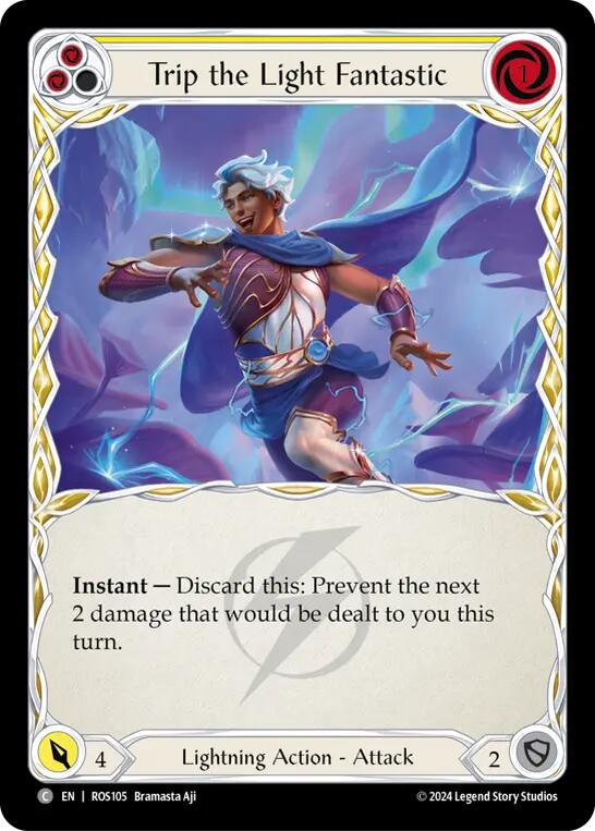 Trip the Light Fantastic (Yellow) [ROS105] (Rosetta)  Rainbow Foil | Pegasus Games WI