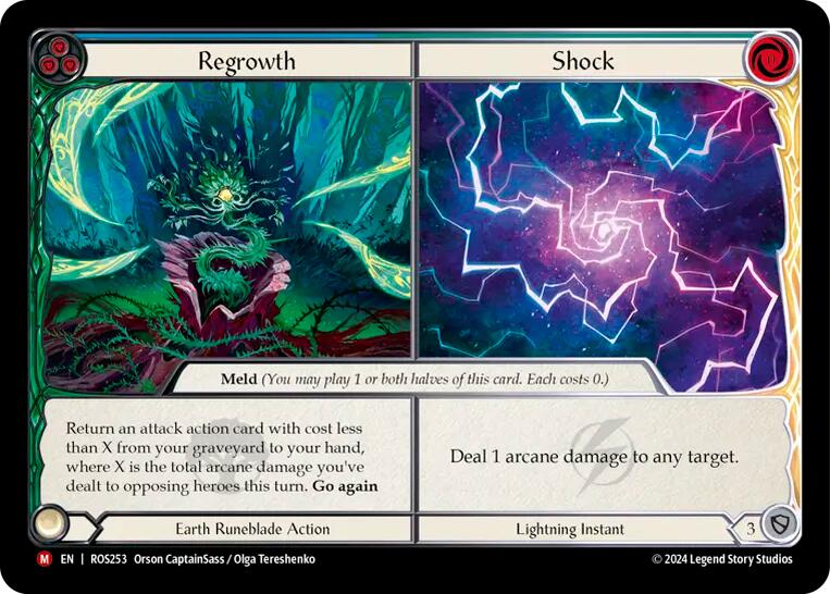 Regrowth // Shock [ROS253] (Rosetta)  Rainbow Foil | Pegasus Games WI