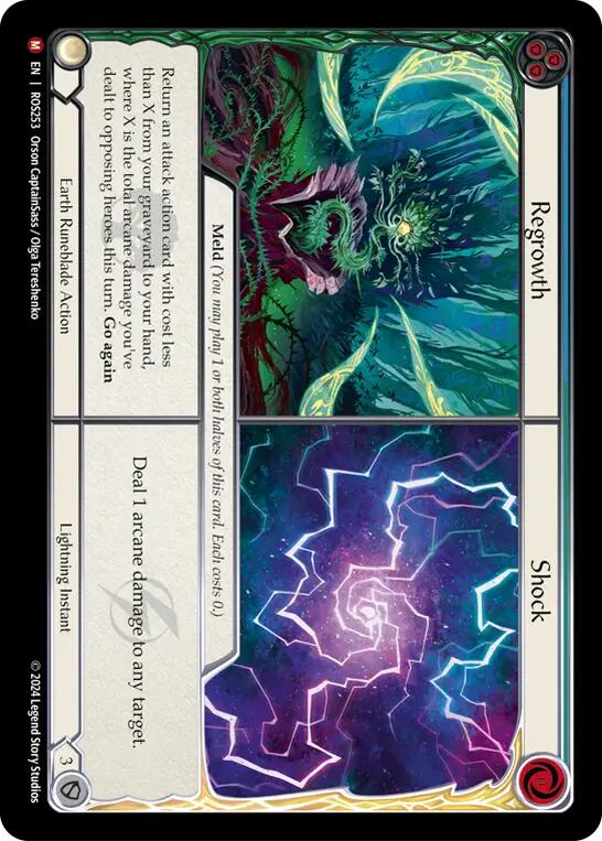 Regrowth // Shock [ROS253] (Rosetta)  Rainbow Foil | Pegasus Games WI