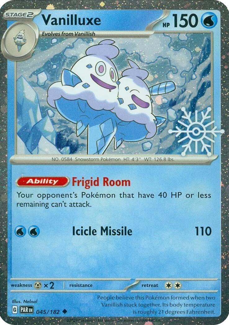 Vanilluxe (045/182) (Holiday Calendar) [Miscellaneous Cards] | Pegasus Games WI