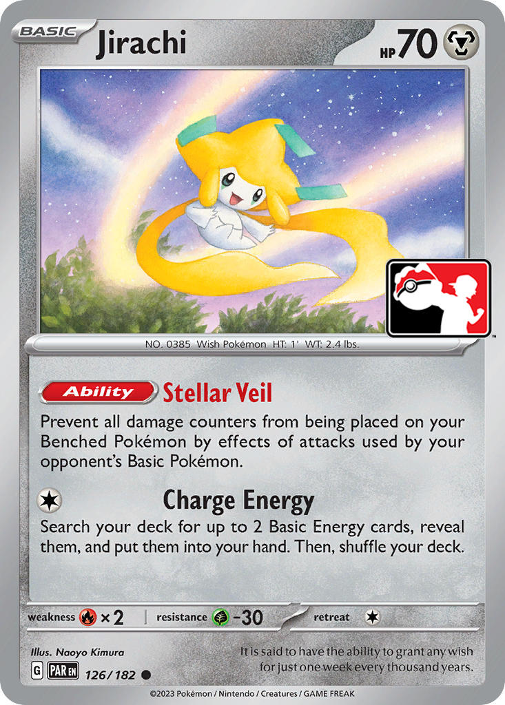 Jirachi (126/182) [Prize Pack Series Five] | Pegasus Games WI