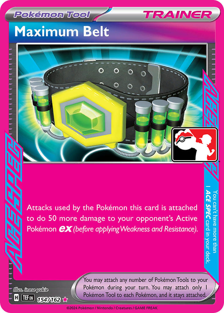 Maximum Belt (154/162) [Prize Pack Series Five] | Pegasus Games WI