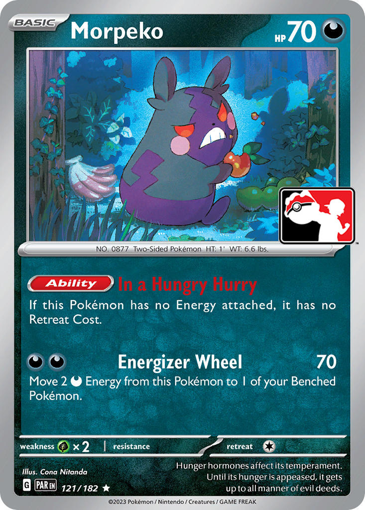 Morpeko (121/182) [Prize Pack Series Five] | Pegasus Games WI