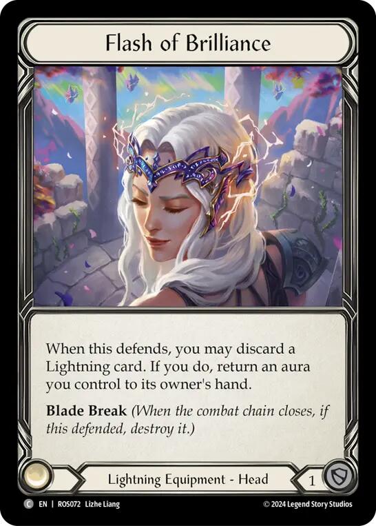 Flash of Brilliance [ROS072] (Rosetta)  Cold Foil | Pegasus Games WI