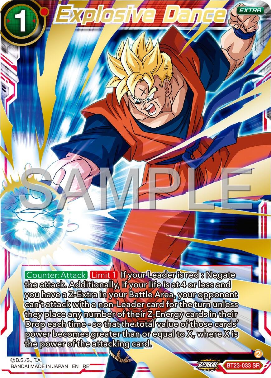 Explosive Dance (Reprint) (BT23-033) [Premium 7th Anniversary Box 2024] | Pegasus Games WI