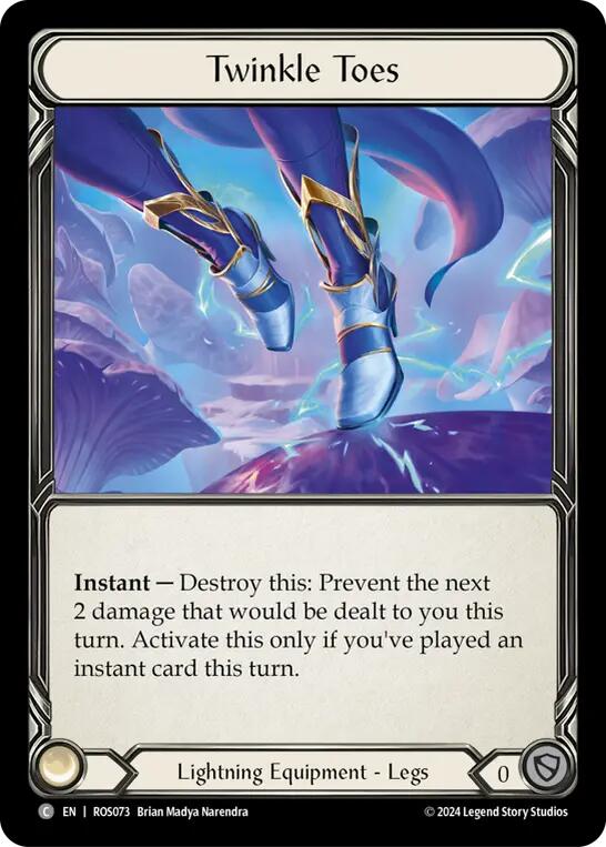 Twinkle Toes [ROS073] (Rosetta)  Cold Foil | Pegasus Games WI