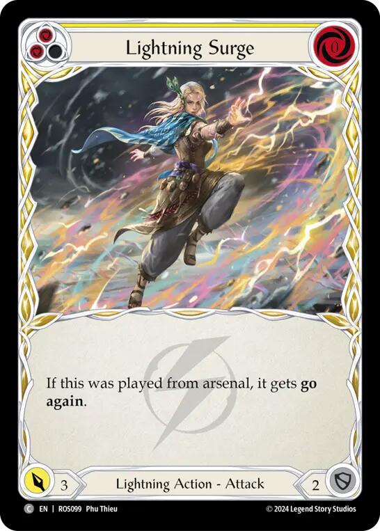Lightning Surge (Yellow) [ROS099] (Rosetta) | Pegasus Games WI