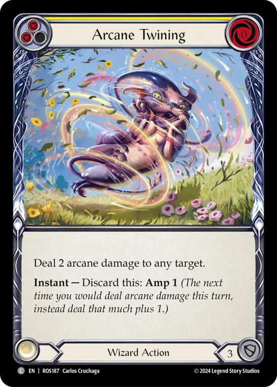 Arcane Twining (Yellow) [ROS187] (Rosetta) | Pegasus Games WI