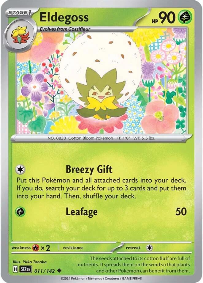 Eldegoss (011/142) [Scarlet & Violet: Stellar Crown] | Pegasus Games WI