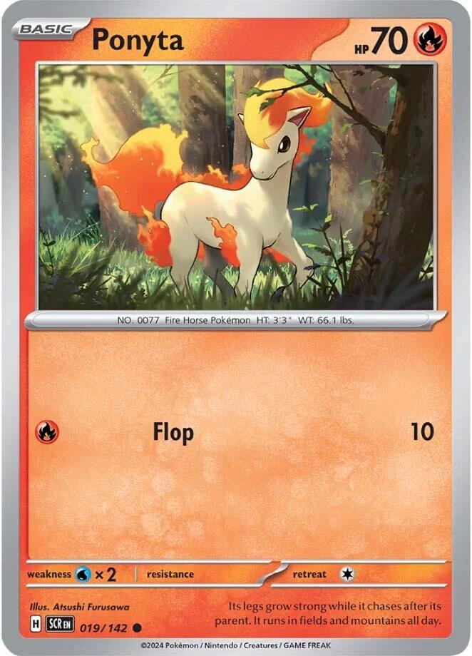 Ponyta (019/142) [Scarlet & Violet: Stellar Crown] | Pegasus Games WI