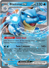 Blastoise ex (030/142) [Scarlet & Violet: Stellar Crown] | Pegasus Games WI