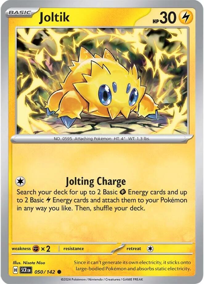 Joltik (050/142) [Scarlet & Violet: Stellar Crown] | Pegasus Games WI