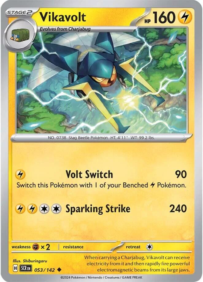 Vikavolt (053/142) [Scarlet & Violet: Stellar Crown] | Pegasus Games WI