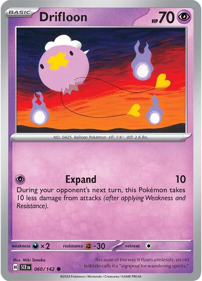 Drifloon (060/142) [Scarlet & Violet: Stellar Crown] | Pegasus Games WI