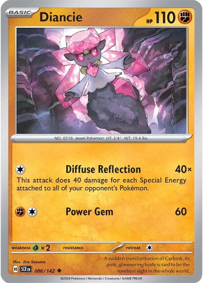 Diancie (086/142) [Scarlet & Violet: Stellar Crown] | Pegasus Games WI