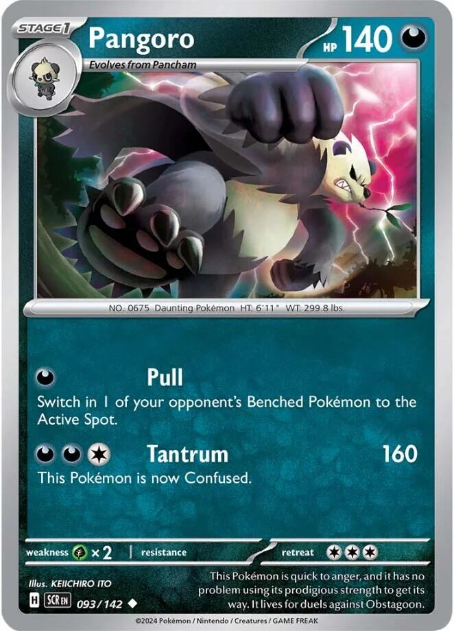 Pangoro (093/142) [Scarlet & Violet: Stellar Crown] | Pegasus Games WI