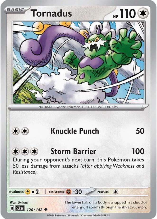 Tornadus (120/142) [Scarlet & Violet: Stellar Crown] | Pegasus Games WI