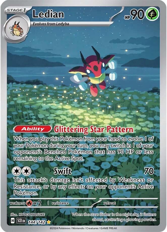 Ledian (144/142) [Scarlet & Violet: Stellar Crown] | Pegasus Games WI