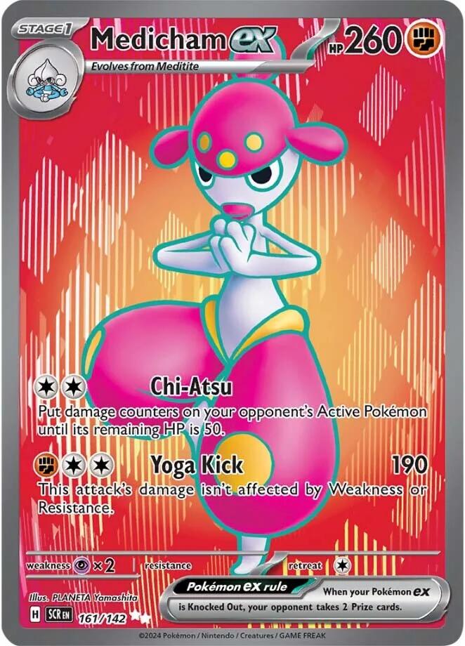 Medicham ex (161/142) [Scarlet & Violet: Stellar Crown] | Pegasus Games WI