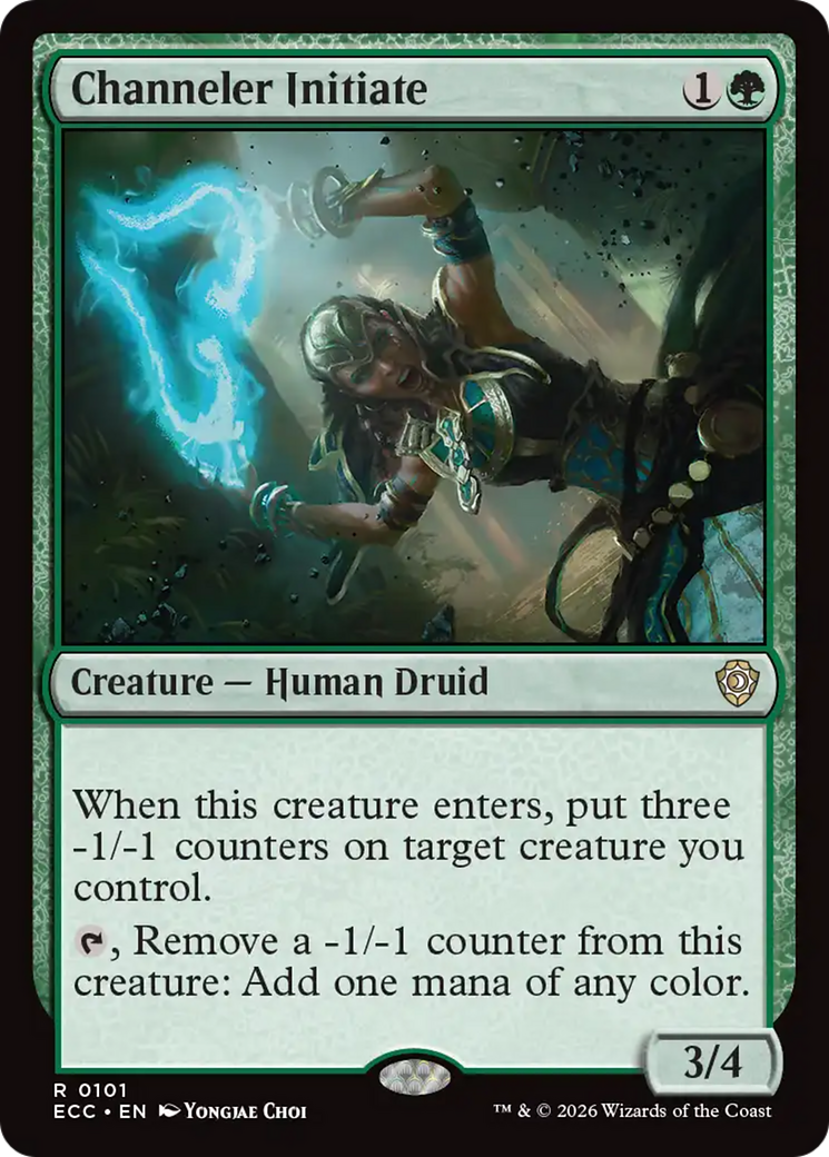 Channeler Initiate [Lorwyn Eclipsed Commander] | Pegasus Games WI