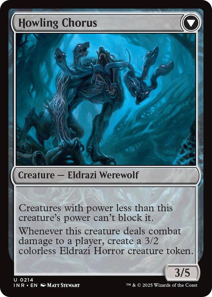 Shrill Howler // Howling Chorus [Innistrad Remastered] | Pegasus Games WI