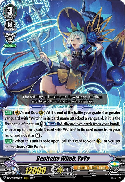 Benitoite Witch, YoYo (D-VS03/008EN) [V Clan Collection Vol.3] | Pegasus Games WI