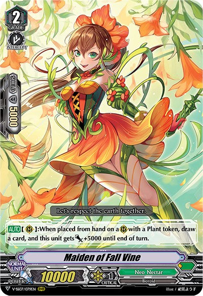 Maiden of Fall Vine (V-SS07/079EN) [Clan Selection Plus Vol.1] | Pegasus Games WI