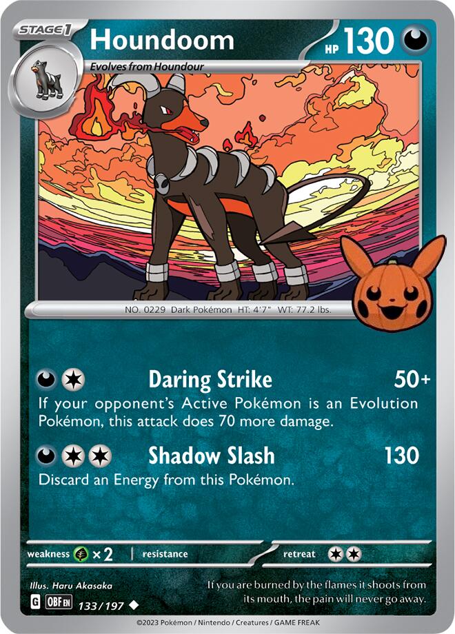 Houndoom (133/197) [Trick or Trade 2024] | Pegasus Games WI