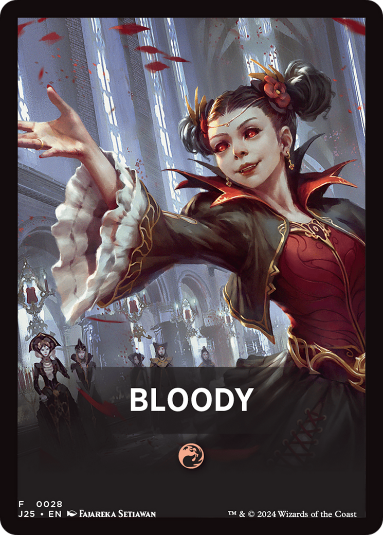 Bloody Theme Card [Foundations Jumpstart Front Cards] | Pegasus Games WI