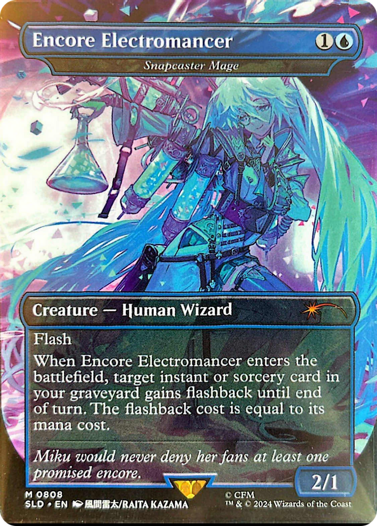 Encore Electromancer - Snapcaster Mage [Secret Lair Drop Series] | Pegasus Games WI