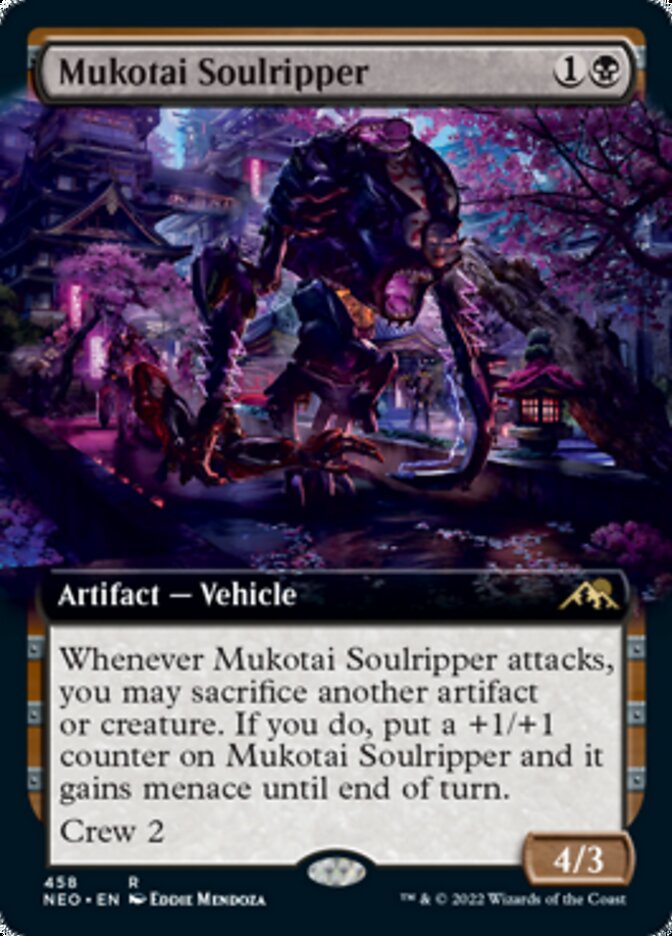 Mukotai Soulripper (Extended Art) [Kamigawa: Neon Dynasty] | Pegasus Games WI