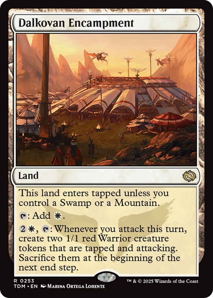 Dalkovan Encampment [Tarkir: Dragonstorm] | Pegasus Games WI