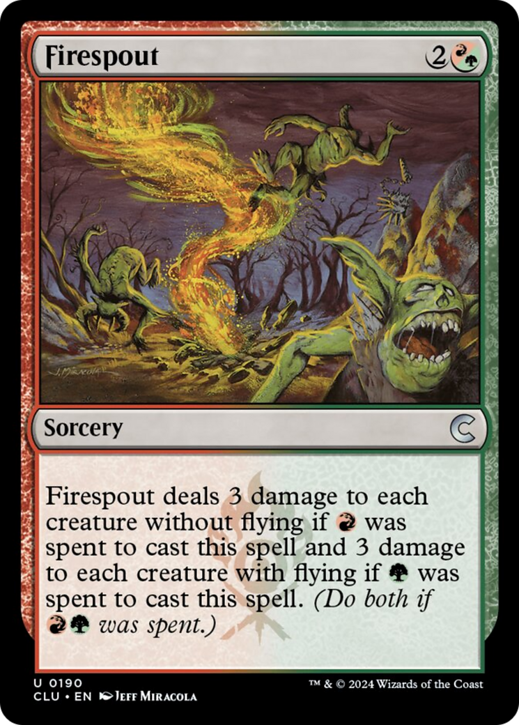 Firespout [Ravnica: Clue Edition] | Pegasus Games WI