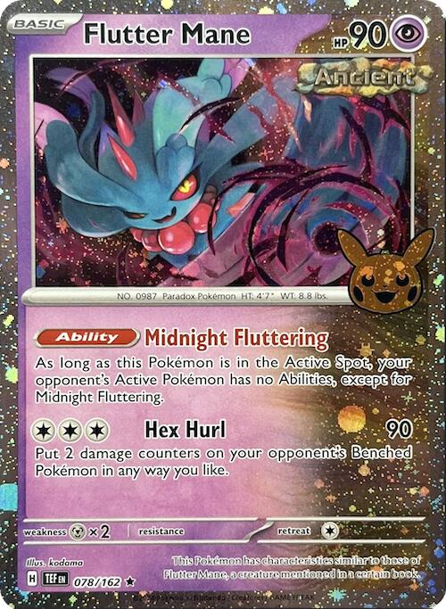 Flutter Mane (078/162) (Cosmos Holo) [Trick or Trade 2024] | Pegasus Games WI