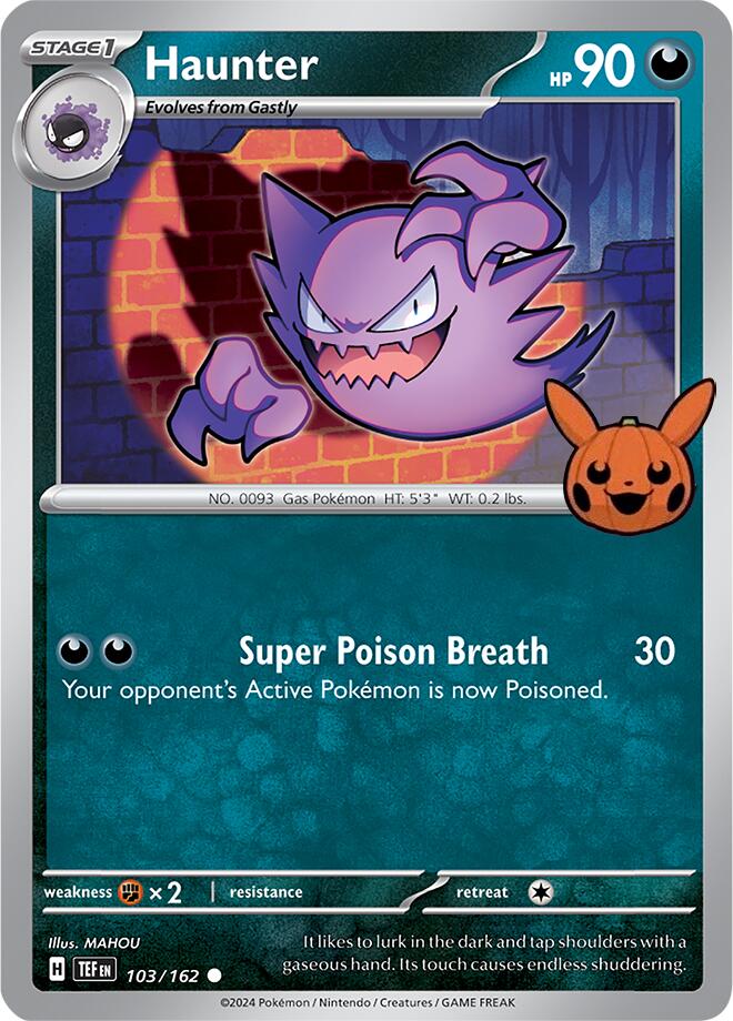 Haunter (103/162) [Trick or Trade 2024] | Pegasus Games WI