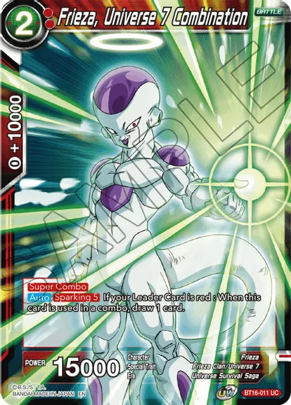 Frieza, Universe 7 Combination (BT16-011) [Realm of the Gods] | Pegasus Games WI