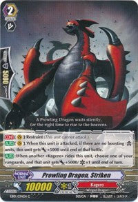 Prowling Dragon, Striken (EB01/034EN) [Comic Style Vol. 1] | Pegasus Games WI